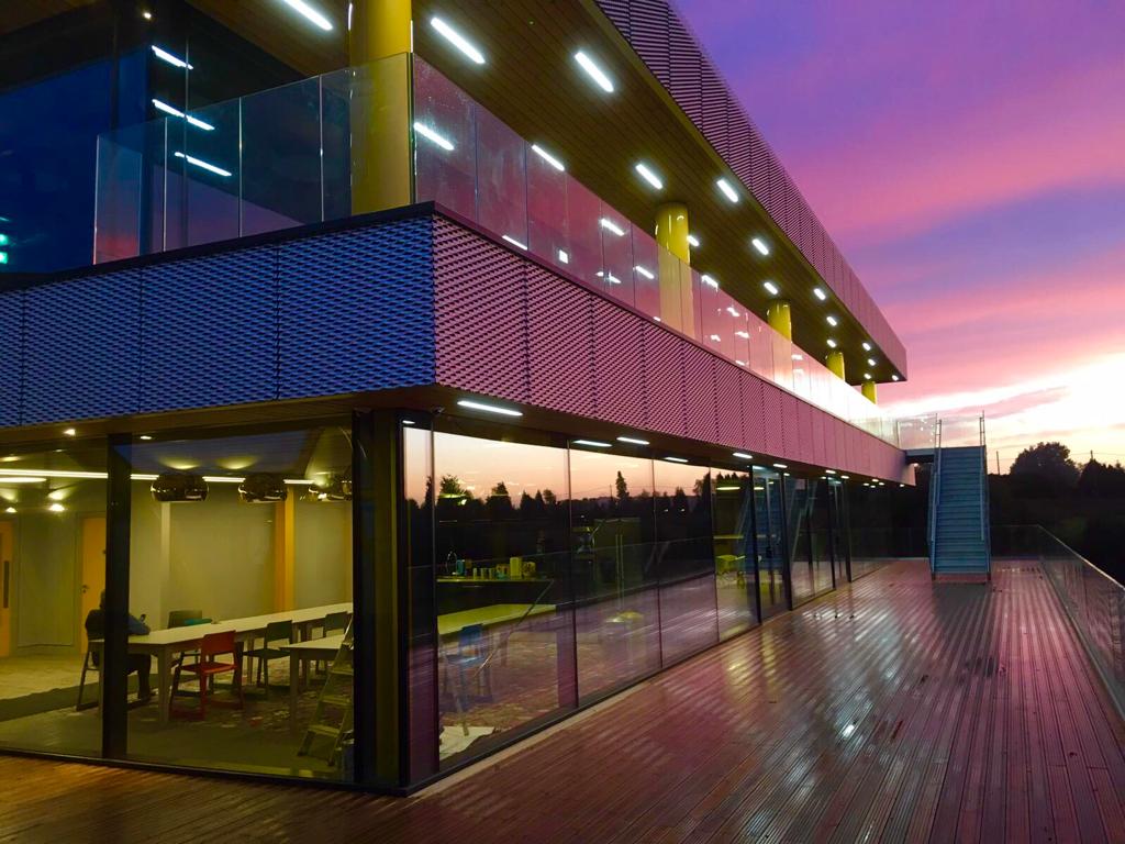 Rainscreen Cladding, installed at Thermowood Soffit, by Apex Facades in Newingreen, Kent