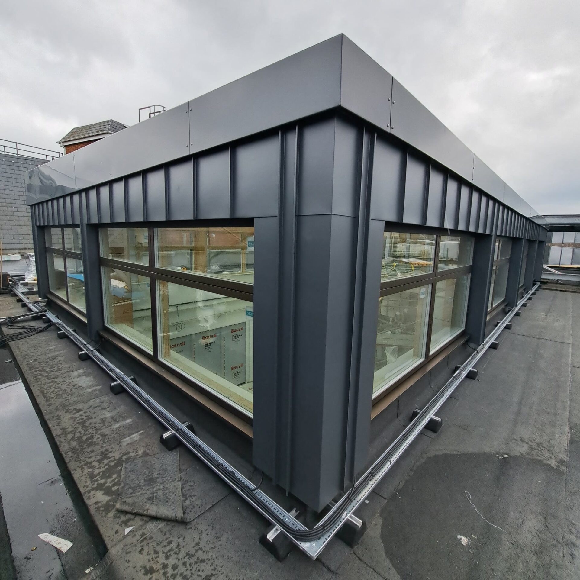 Cladding Rails For Seam Cladding Zinc & Standing Seam Cladding Solutions | Apex Facades